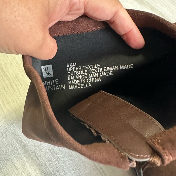 White Mountain Rich Brown Boots - Picture 3 of 3